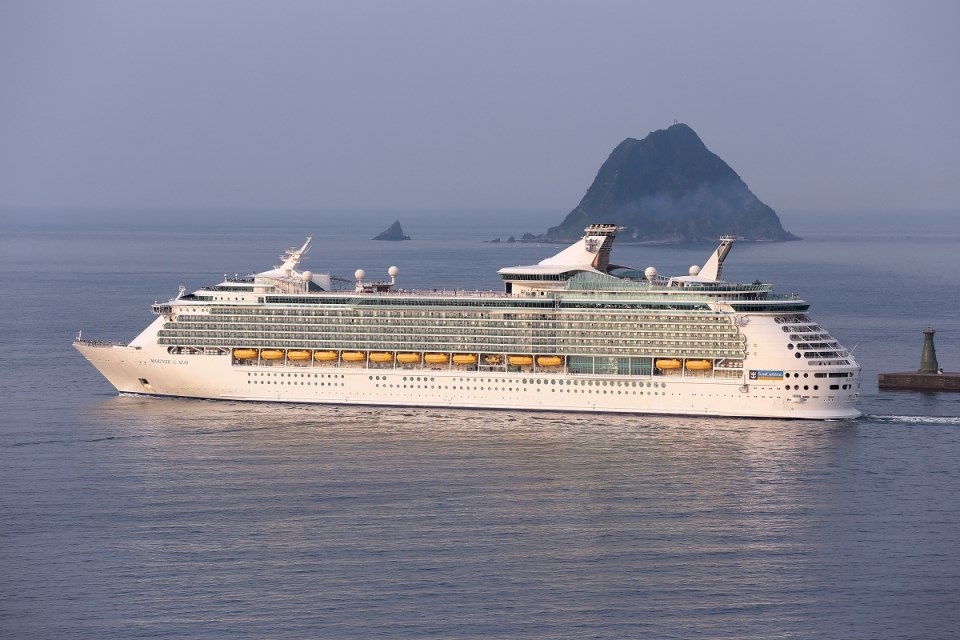 Mariner Of The Seas leaving Port of Keelung