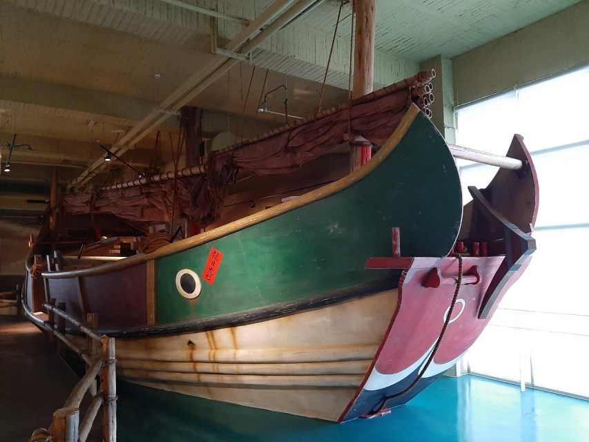Penghu Living Museum-traditional fishing boat