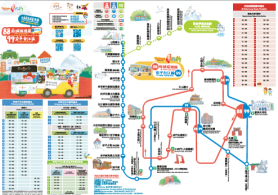88 Tainan Loop Route & 99 Anping Taijiang Route p.1(Provided by Bureau of Tourism, Tainan City Government)